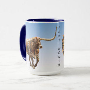 Taza gráfica de Fort Worth Stock Yards Texas