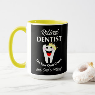 Taza Gráfica de retiro de Novedad divertida de dentist