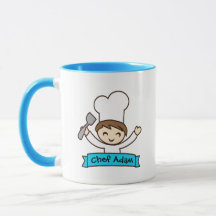 Taza gráfica infantil "Pequeño Chef"