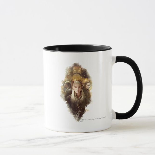 Taza Gráfica Thranduil, LEGOLAS GREENLEAF™ y TAURIEL™ (Derecha)