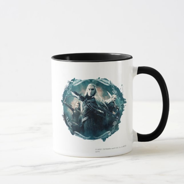 Taza Gráfica Thranduil, TAURIEL™ y LEGOLAS GREENLEAF™ (Derecha)