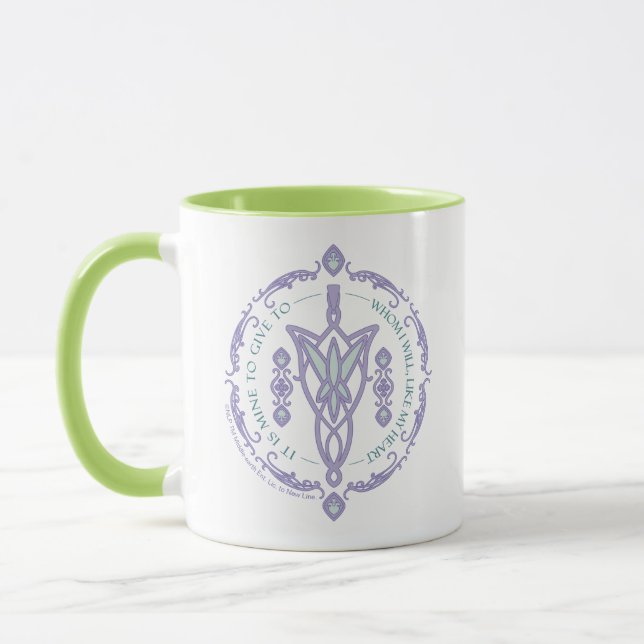 Taza Gráfico de cita de ARWEN™ Evenstar (Izquierda)