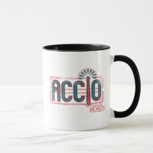 Taza Gráfico de ortografía de Red Art Deco ACCIO™