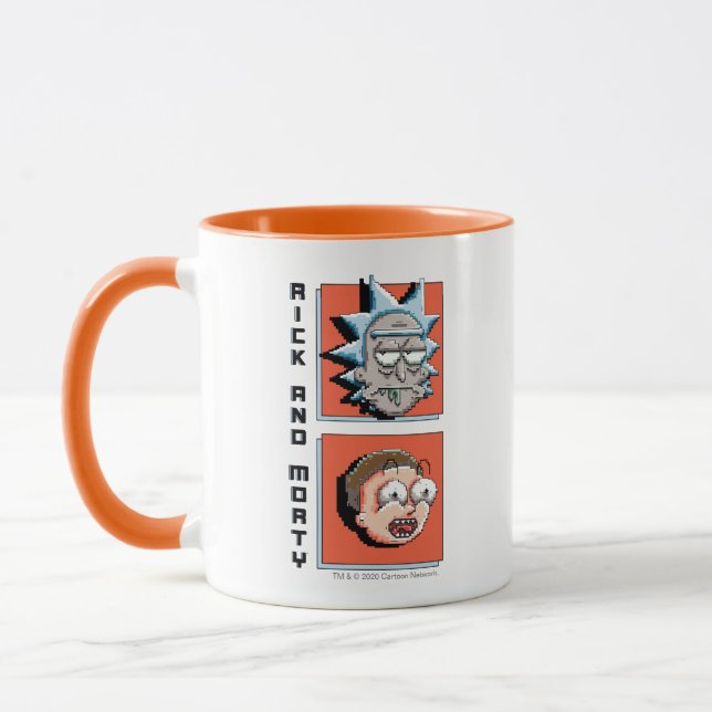 Taza Gráfico de Pixelverse Rick y Morty Panel (Izquierda)