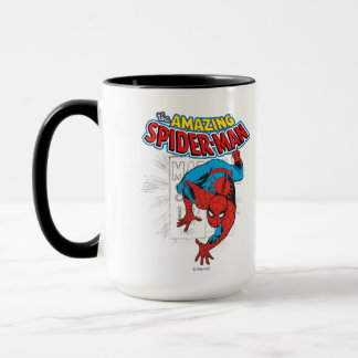 Taza Gráfico de precio retro Spider-Man