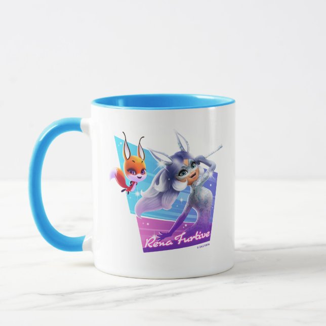 Taza Gráfico de Rena Furtive (Izquierda)