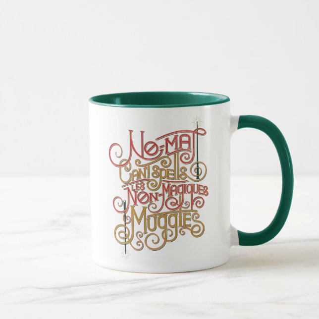 Taza Gráfico de traducciones localizadas MUGGLE™ (Derecha)
