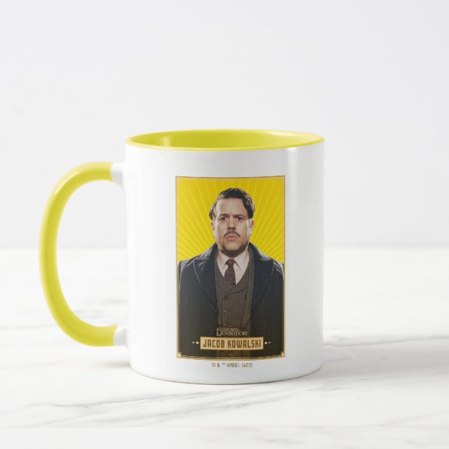Taza Gráfico del carácter de Jacob Kowalski (Izquierda)