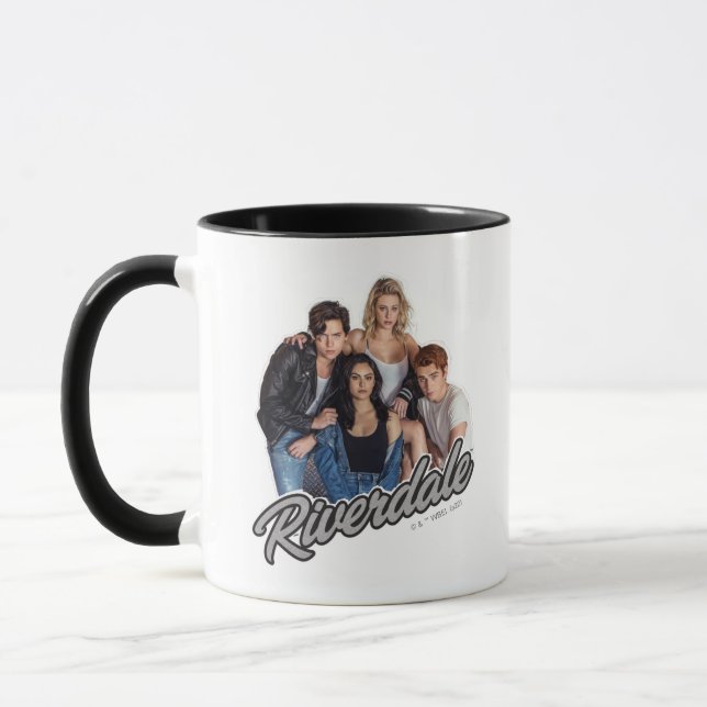 Taza Gráfico del grupo Retro Riverdale (Izquierda)
