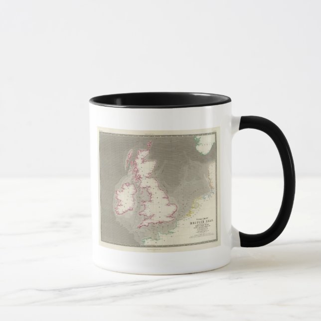 Taza Gráfico editorial Mares británicos (Derecha)