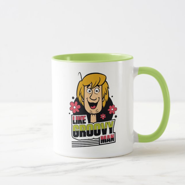 Taza Gráfico impactante "Como hombre groovy" (Derecha)