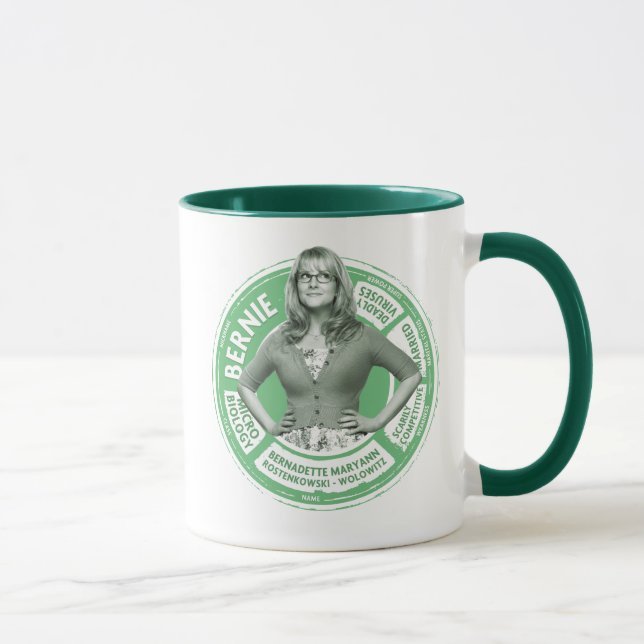 Taza Gráfico informativo de Bernadette (Derecha)