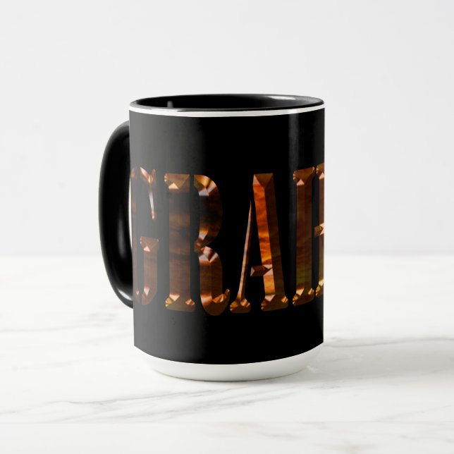 Taza Graham, Nombre, Café Mug (Anverso izquierdo)