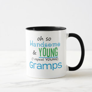 Taza Gramps hermoso y joven