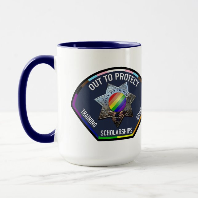 Taza Gran 15 onzas para proteger a Mug (Izquierda)
