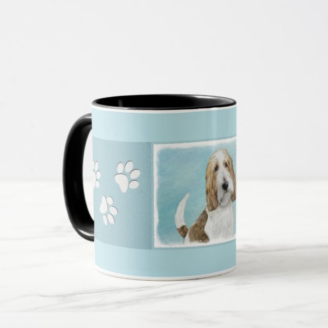 Taza Gran Basset Griffon Vendeen - Arte Perro Original (Anverso izquierdo)