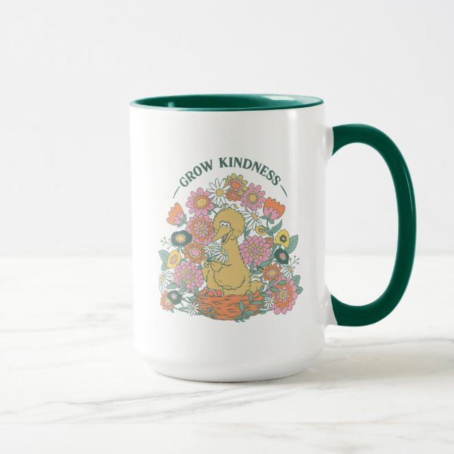 Taza Gran Bird | Grow Kindness Floral Graphic (Derecha)