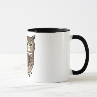 Taza Gran búho de cuernos