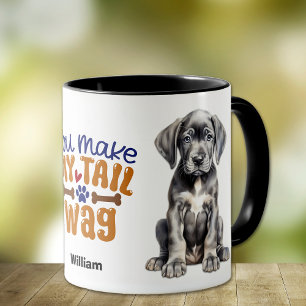 Taza Gran Caca De Cachorro Que Haces Mi Cañón