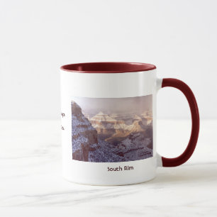 Taza Gran Cañón en nieve del invierno