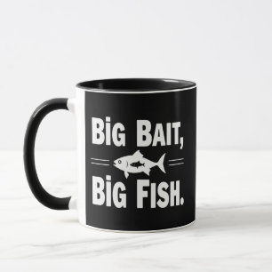 Taza Gran Cebo Gran Pez Divertido Pescar
