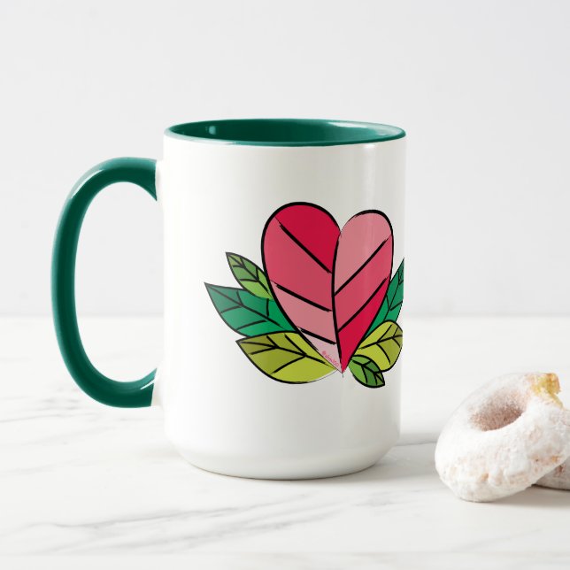 Taza Gran Corazón de Mamacita (Con donut)