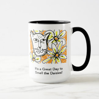 Taza Gran día para oler a la Margarita-Esther Nowell
