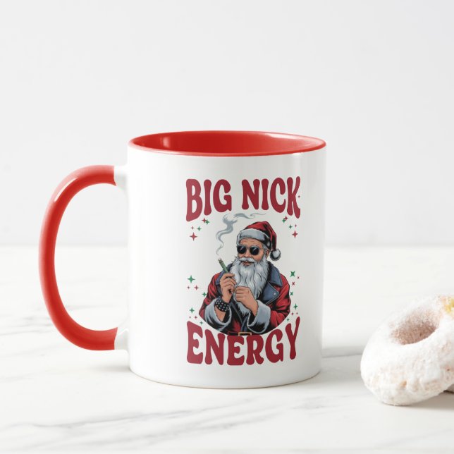 Taza Gran Energía de Big Nick (Con donut)
