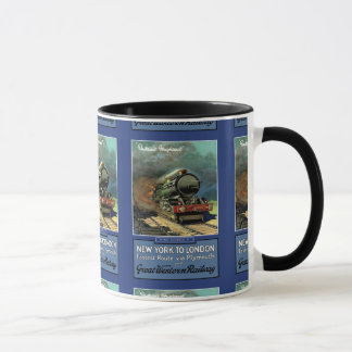 Taza Gran Ferrocarril Oeste de Londres Nueva York