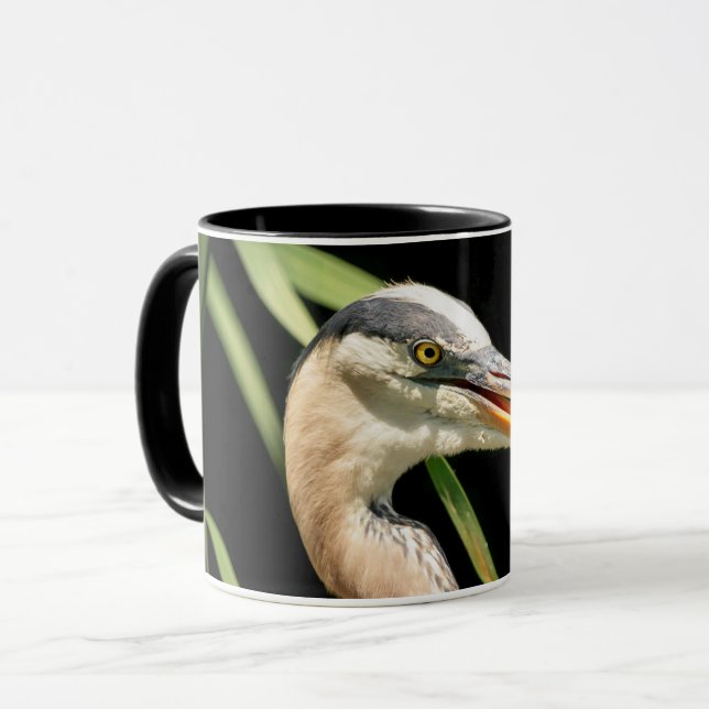 Taza Gran garza azul (Anverso izquierdo)