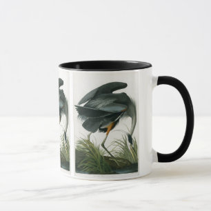 Taza Gran garza azul, John James Audubon