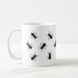 Taza Gran hormiga negra agranda Novedad divertida