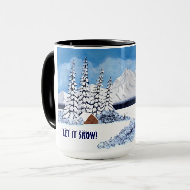 Taza Gran Invierno Nevado (Anverso izquierdo)