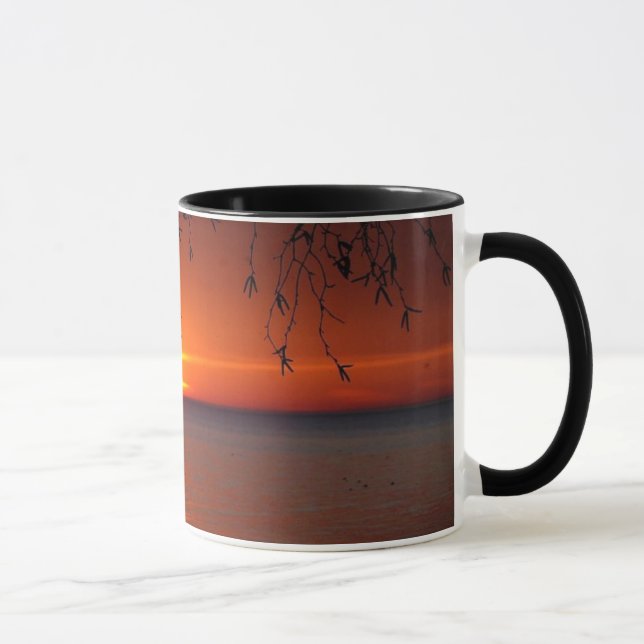 Taza Gran lagos Sunset de Bobby Mikul ceramic mug (Derecha)