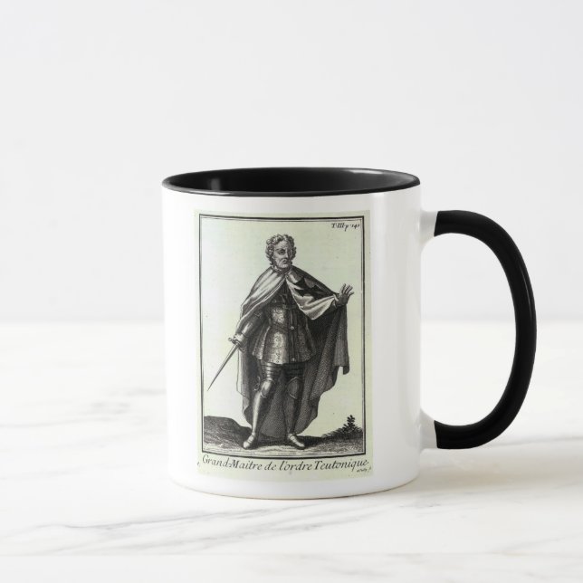 Taza Gran maestro de la orden teutónica (Derecha)