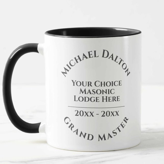 Taza Gran Maestro Masónico (Subido por el creador)