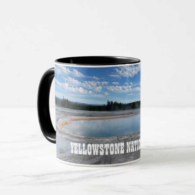 Taza Gran manantial prismático de Yellowstone (Anverso izquierdo)