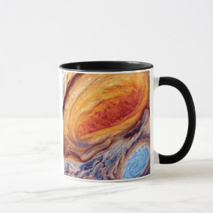 Taza Gran Mancha Roja de Júpiter - Foto de NASA Voyager