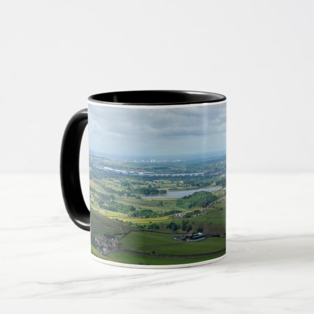Taza Gran Mánchester desde Blackstone Edge (Anverso izquierdo)