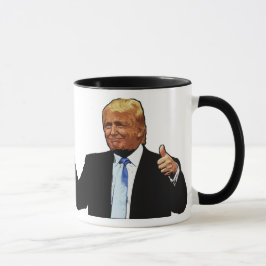 Taza ¡Gran Mug! Divertido Donald Trump papá se llama Mu
