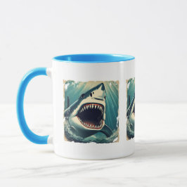 Taza Gran Mug Tiburón Blanco