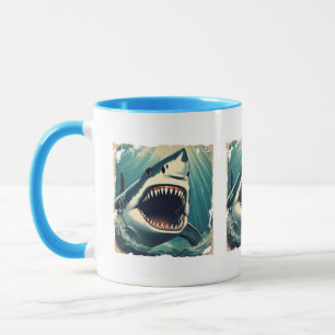Taza Gran Mug Tiburón Blanco
