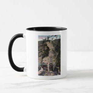 Taza Gran opinión del ferrocarril de la pendiente