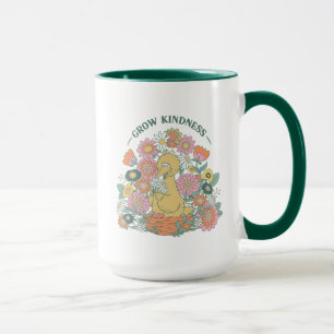 Taza Gran Pájaro Gráfica Floral de Cultivar Amabilida