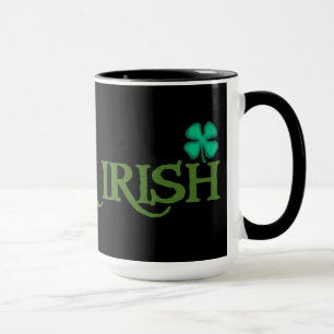 Taza Gran paro combinado irlandés negro