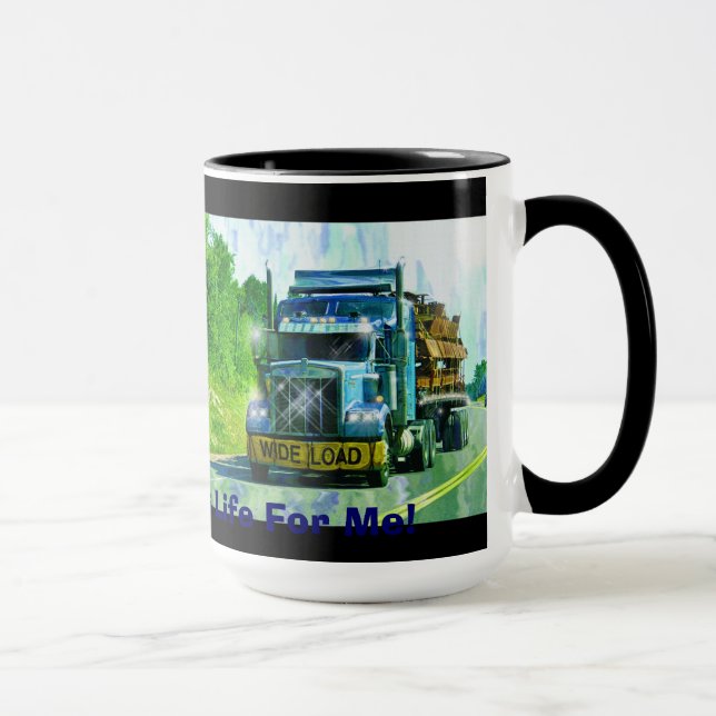 Taza Gran plataforma, vehículo de transporte pesado, ca (Derecha)