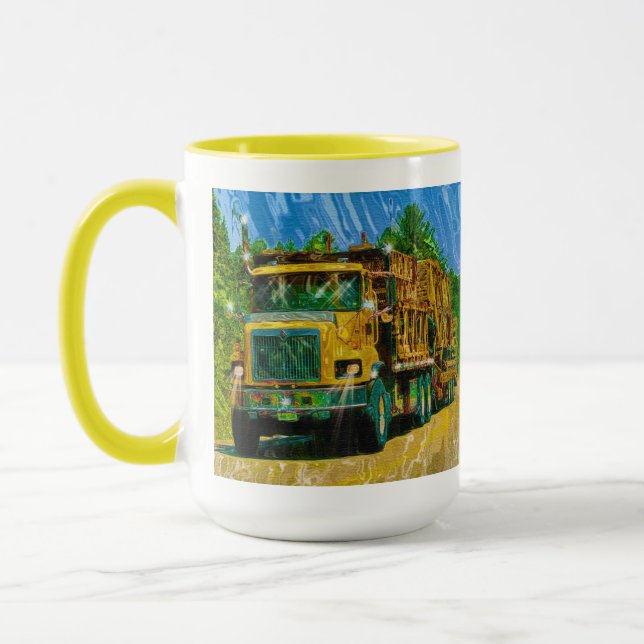 Taza Gran plataforma, vehículo de transporte pesado, ca (Izquierda)