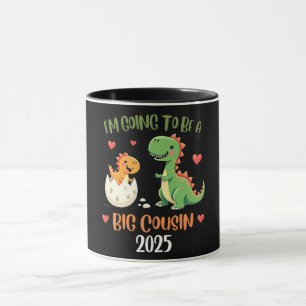 Taza Gran Primo Dinosaurio Voy A Ser Primo Baby Rex