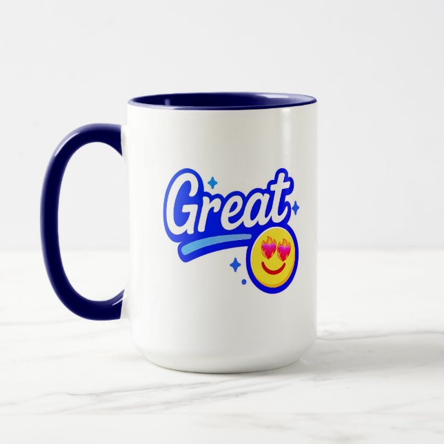 Taza Gran regalo de sonrisa r4m (Izquierda)
