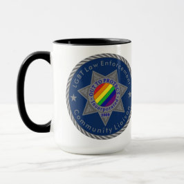 Taza Gran Salida Para Proteger La Mug De Enlace LGBT